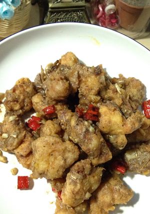 Foto resep Crispi ayam telor asin