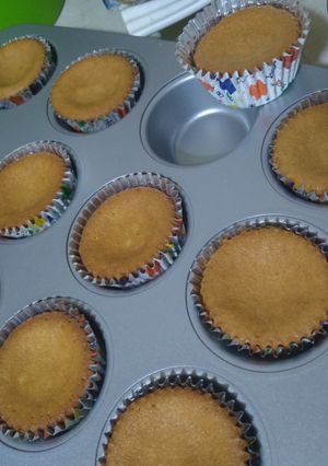 Una foto de Cupcakes de vainilla