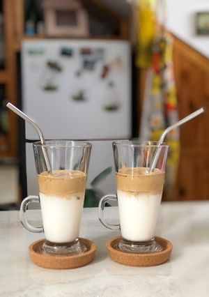 Foto resep Dalgona coffee tanpa mixer