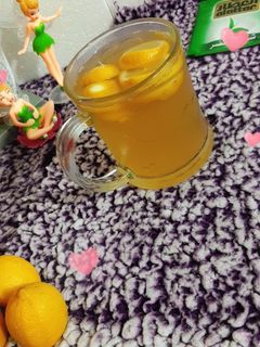 صورة لوصفة الشاي الأخضر بالليمون والنعناع