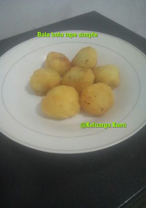 Foto resep Bola bola tape simple