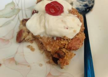 Easiest Way to Make Tasty Cranberry and Almond Baked Oats