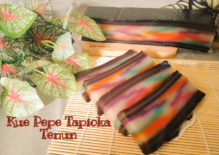 Resep Kue Pepe Tapioka Tenun Anti Gagal