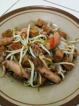 Langkah Mudah untuk Membikin Resep  Tumis Toge Cumi Asin yang Sempurna, Bikin Ketagihan