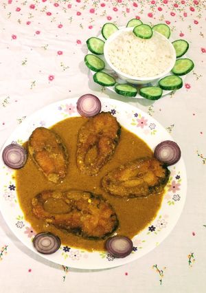 A picture of Curd Fish.
