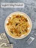 Spaghetti Udang Katsuobushi