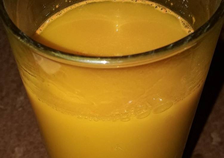 Simple Way to Prepare Any-night-of-the-week Turmeric juice