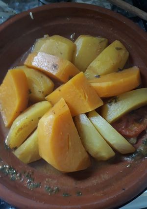 Une photo de Tajine de légumes San viande
