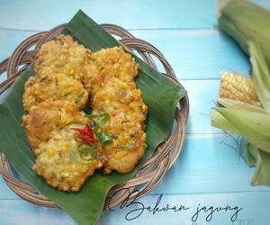 Praktis Memasak Bakwan jagung Lezat Mantap