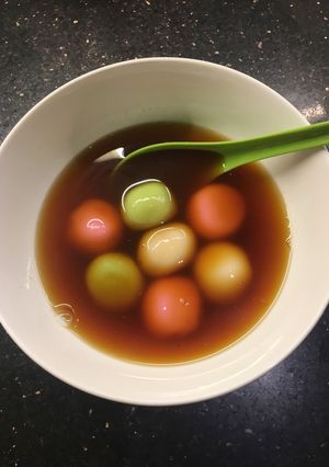 Foto resep Wedang ronde jahe gula merah