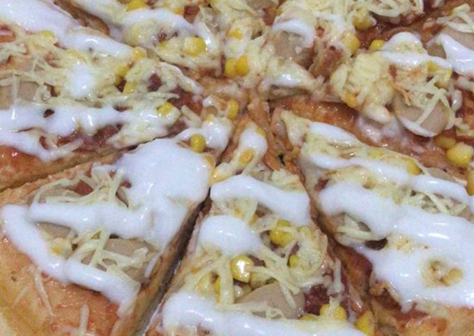 Resep Pizza Teplon rumahan Anti Gagal
