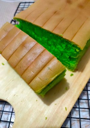 Foto resep Bolu pandan sederhana