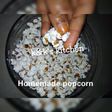 Homade popcorn