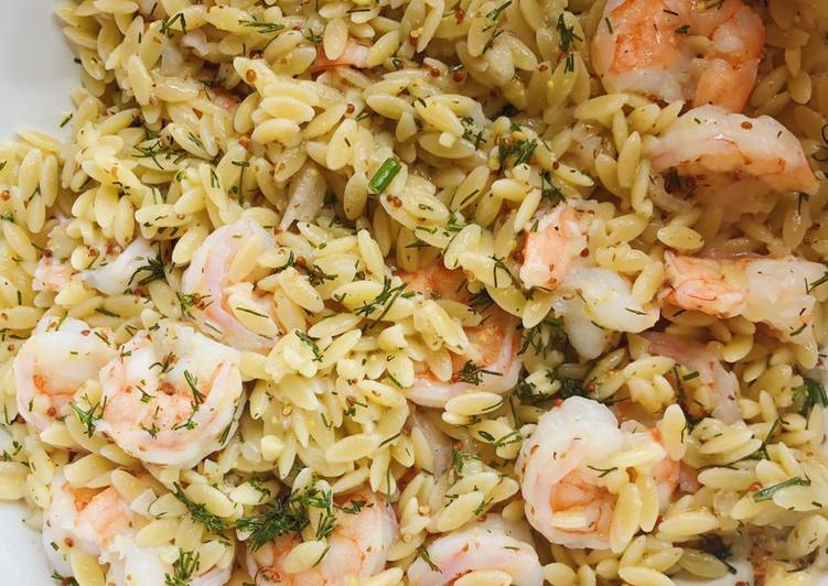 Recipe: Yummy Shrimp & Orzo Salad