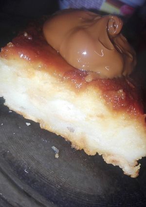Una foto de Budín de pan 💘