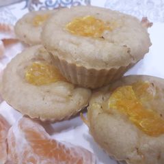 A picture of Orange cupcake.