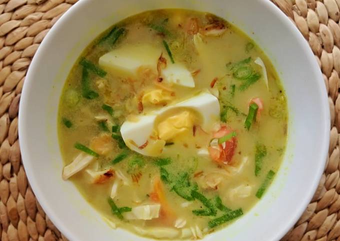 Soto Ayam Kuah Santan