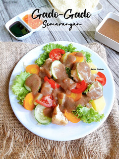 Foto resep GADO GADO SEMARANGAN (Versi Vegatarian) ala Madam