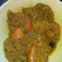 Prawn malai curry A picture of Prawn malai curry.
