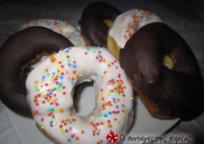 κύρια φωτογραφία συνταγής Donuts ή λουκουμάδες