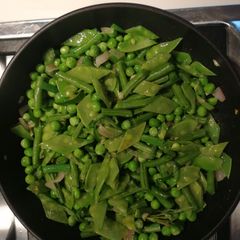 A picture of Leftover Greens.