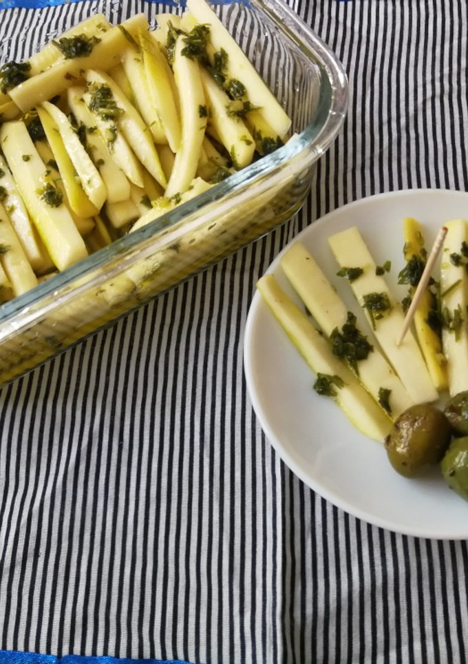 Una foto de Boquerones falsos al vinagre🌱vegetariana