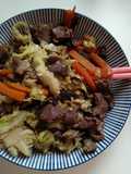 Ternera con verduras