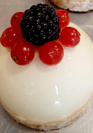Une photo de Cheesecake aux fruits rouges