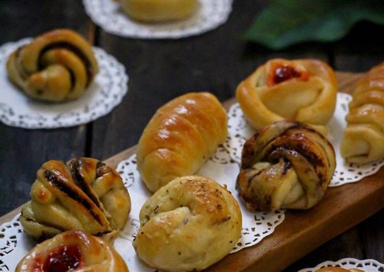 Cara Gampang Membuat Roti Unyil (resep KSB) yang Enak