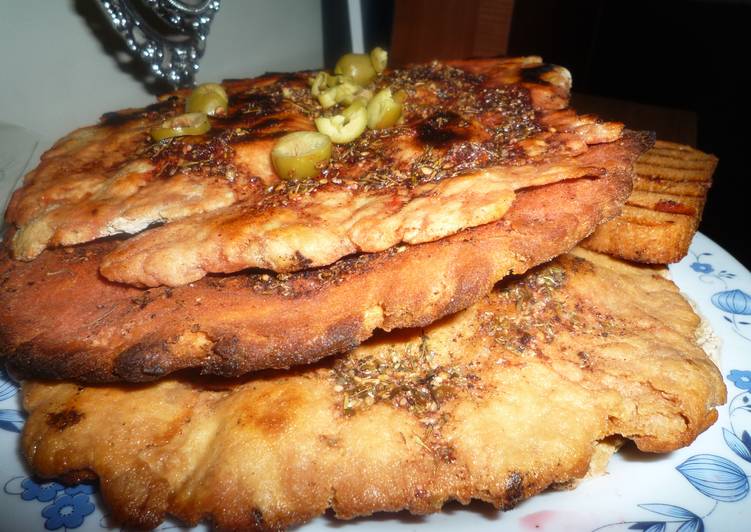 Manakish - Leham, Za'atar, Chili or Cheese