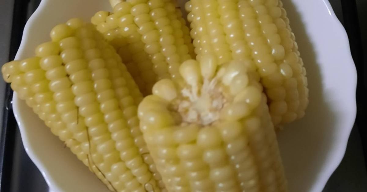 Boiled Green Maize Recipe by Shiuri Cookpad