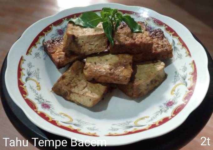 Tahu Tempe Bacem