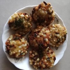 A picture of Sabudana vada.