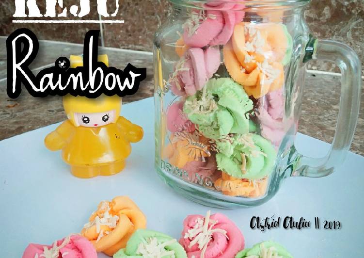 Cara Cepat SempurnaSagu Keju Rainbow #MomenManis