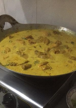 Hình của món Cà Ri Gà.
