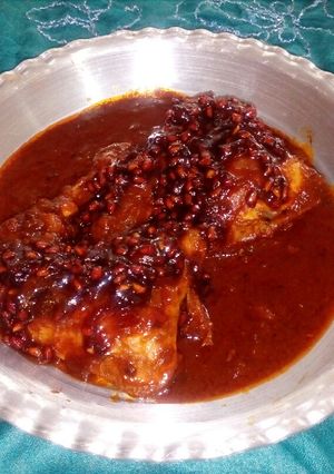 عکسی از دستور مرغ ناردون