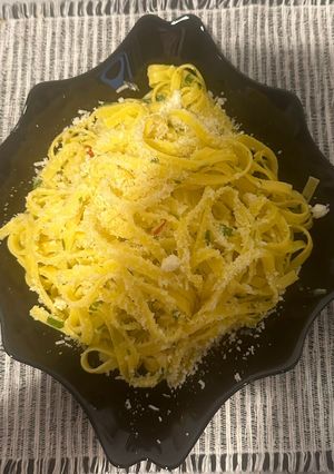 O poză a rețetei Tagliatelle aglio, olio e pepperoncino.
