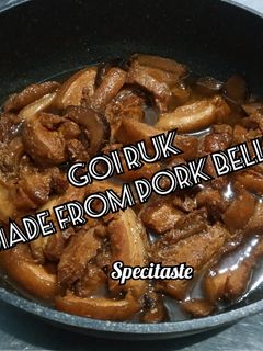 Foto resep GOI RUK / BRAISED PORK BELLY