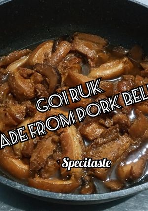 Foto resep GOI RUK / BRAISED PORK BELLY