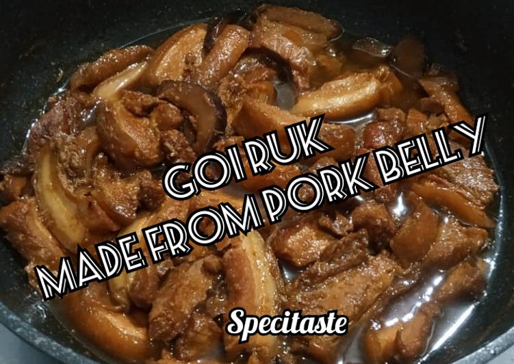 GOI RUK / BRAISED PORK BELLY