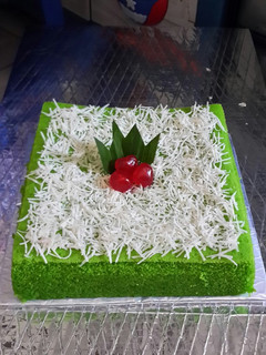Foto resep Brownies kukus pandan