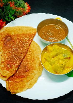 ওটস দোসা(oats dosa recipe in Bengali) রেসিপির প্রধান ছবি