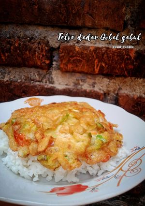 Foto resep Telur dadar Gobal gabul
