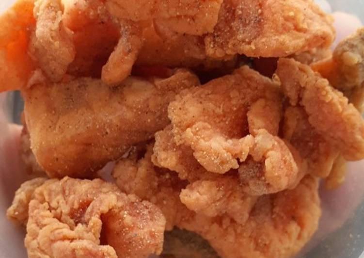 Resep Salmon crispy, Enak