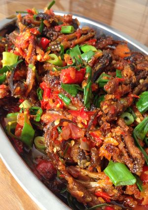 Foto resep Belut krispi sambal balado