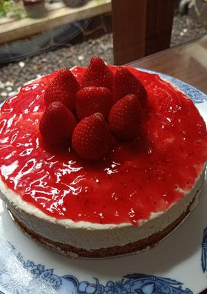 Foto resep Cheesecake Strawberry