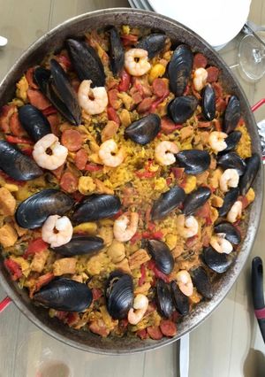 Una foto de Paella mixta