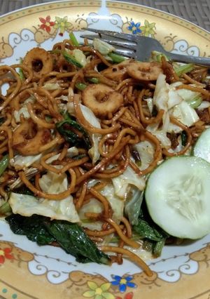 Foto resep Mie goreng/mie tektek
