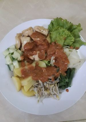 Foto resep Gado gado ala malas 😋