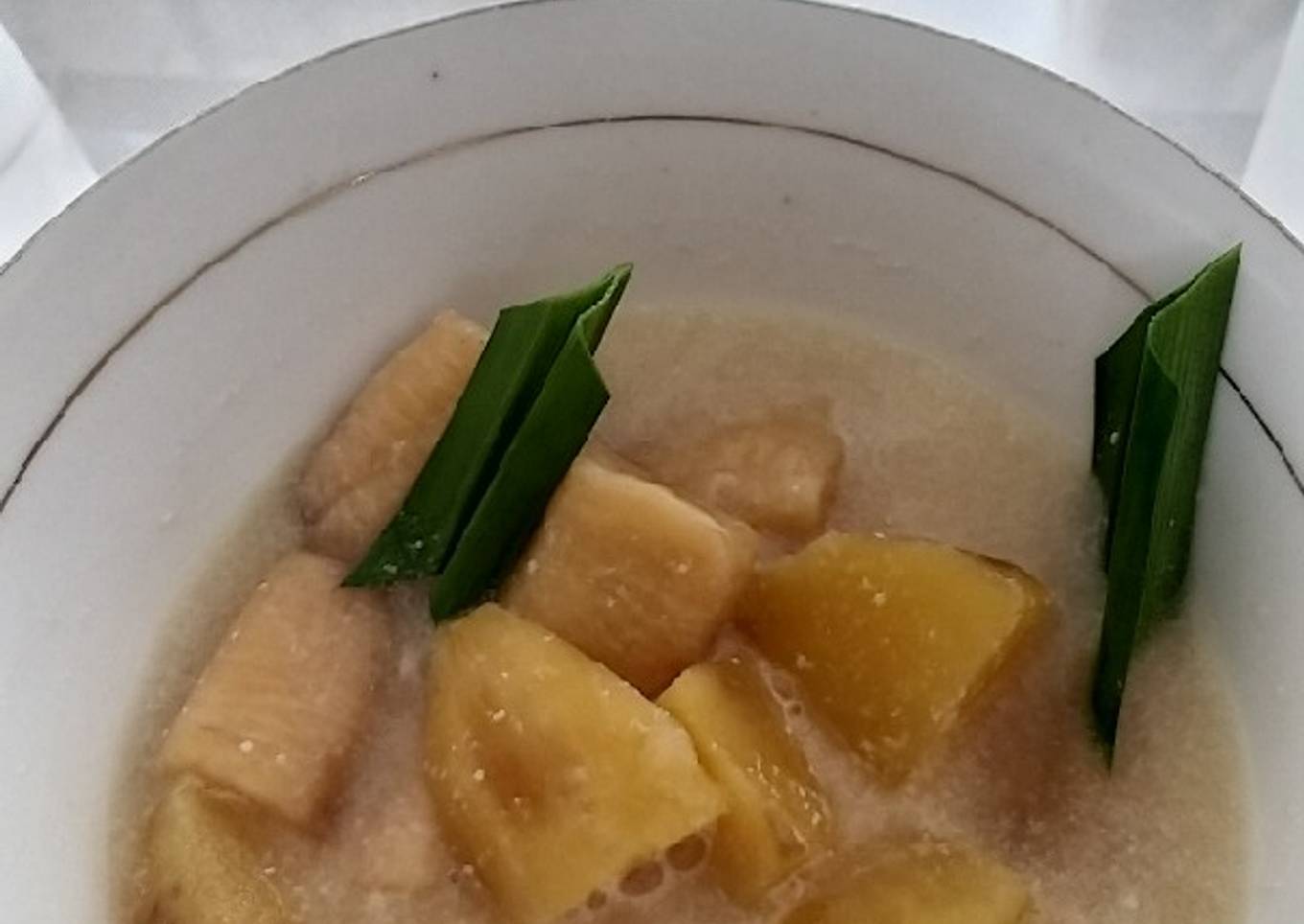 Kolak pisang ubi